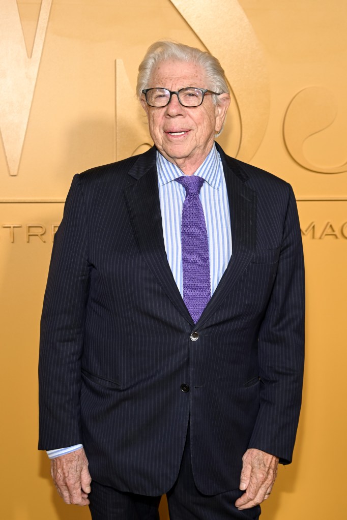 Carl Bernstein in suit and tie attending the WSJ. Magazine 2023 Innovator Awards in New York City